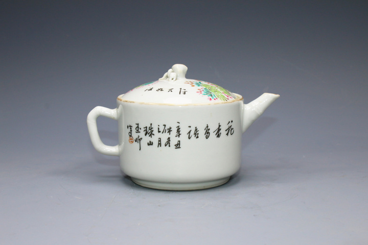 【 蕨手文豆彩高台鉢 】 仮託銘：成化年製 明朝末～清朝初期 中国古玩 蕨手文豆彩高台鉢 】 仮託銘：成化年製 明朝末～清朝初期 中国古玩 蕨