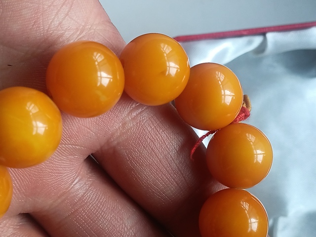 古玩玉器精品天然蜜蠟手串拍賣,當(dāng)前價(jià)格5500元