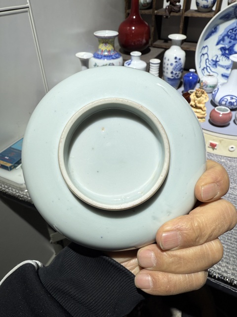 古玩陶瓷李白醉酒人物紋青花洗拍賣,當前價格23000元