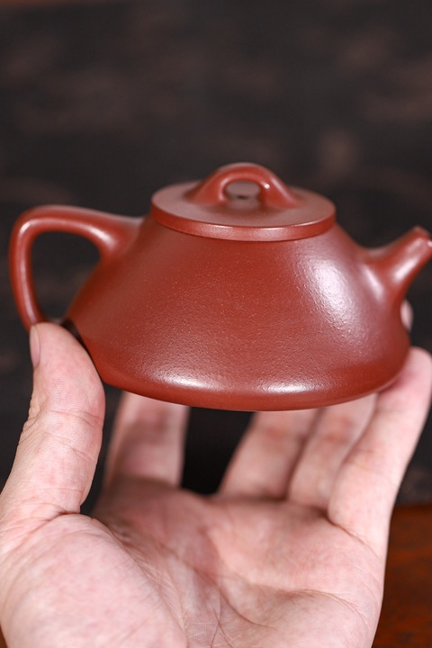 古玩雜項《石瓢》紫砂壺真品鑒賞圖