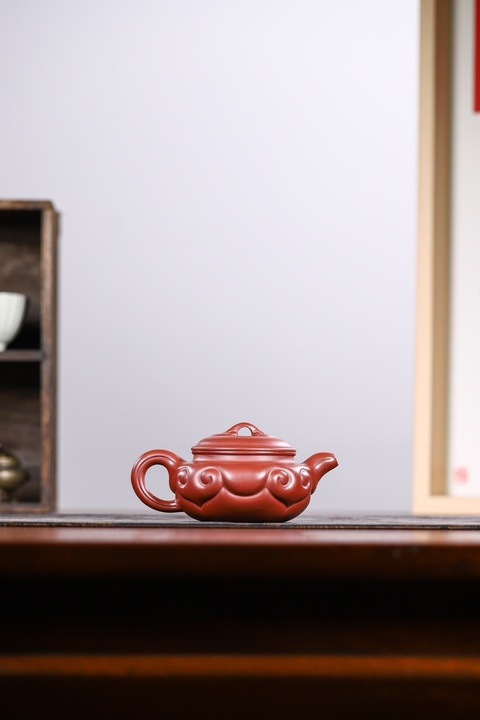 古玩雜項《如意仿古》紫砂壺真品鑒賞圖