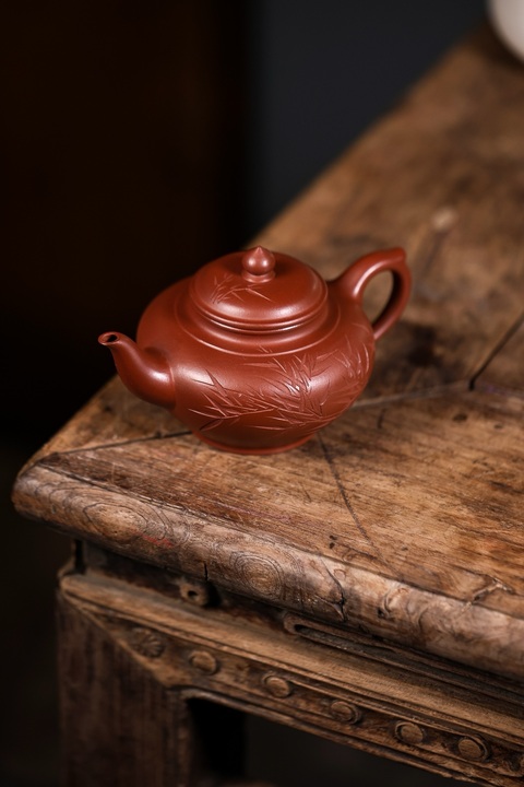 古玩雜項《笑櫻》紫砂壺真品鑒賞圖