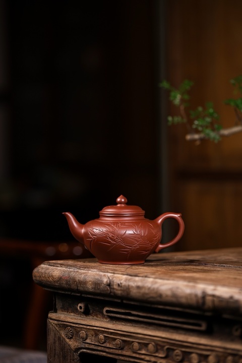 古玩雜項《笑櫻》紫砂壺真品鑒賞圖