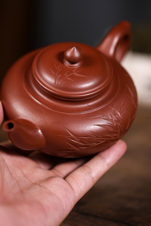 古玩雜項《笑櫻》紫砂壺真品鑒賞圖