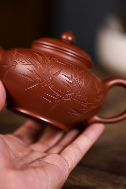 古玩雜項《笑櫻》紫砂壺真品鑒賞圖