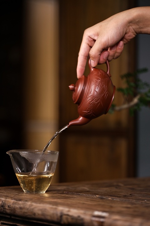 古玩雜項《笑櫻》紫砂壺真品鑒賞圖