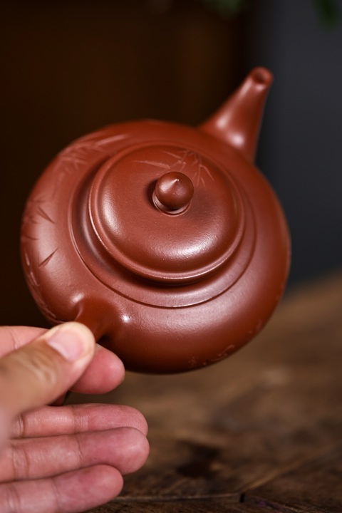 古玩雜項《笑櫻》紫砂壺真品鑒賞圖