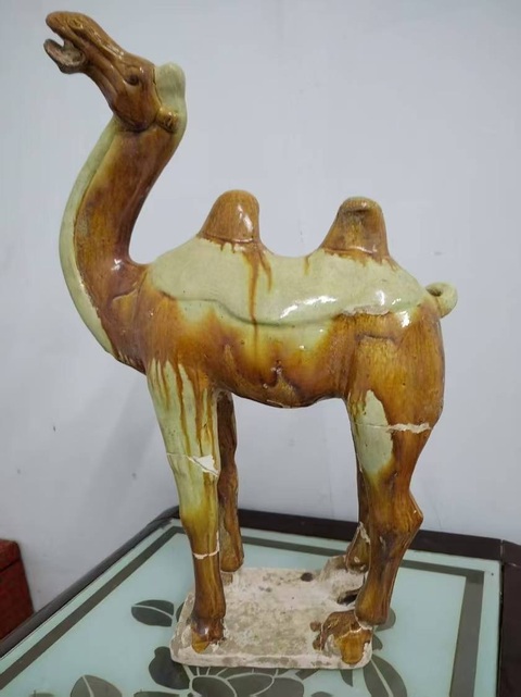 古玩陶瓷唐·三彩駱駝拍賣(mài),當(dāng)前價(jià)格400000元