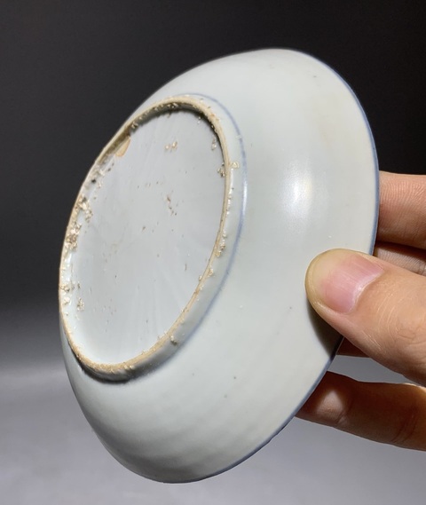 古玩陶瓷魁星青花盤拍賣,當前價格3800元