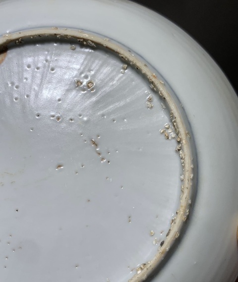 古玩陶瓷魁星青花盤拍賣,當前價格3800元