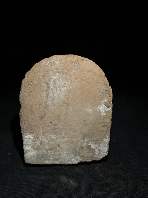 古玩雜項明中期.一佛二菩薩擦擦 (主尊釋迦牟尼) 出自納塘寺拍賣,當前價格450元