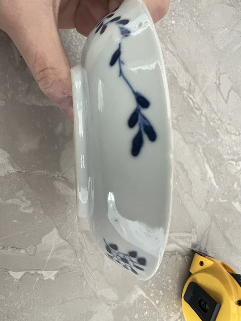 古玩陶瓷青花四美圖盤拍賣,當前價格288元