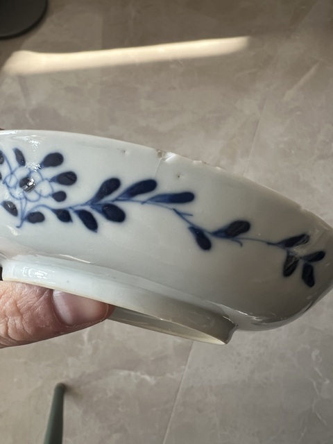 古玩陶瓷青花四美圖盤拍賣,當前價格288元