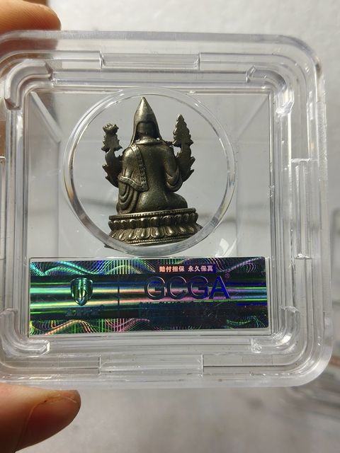 古玩雜項小宗喀巴佛{藏銀}拍賣,當前價格386元