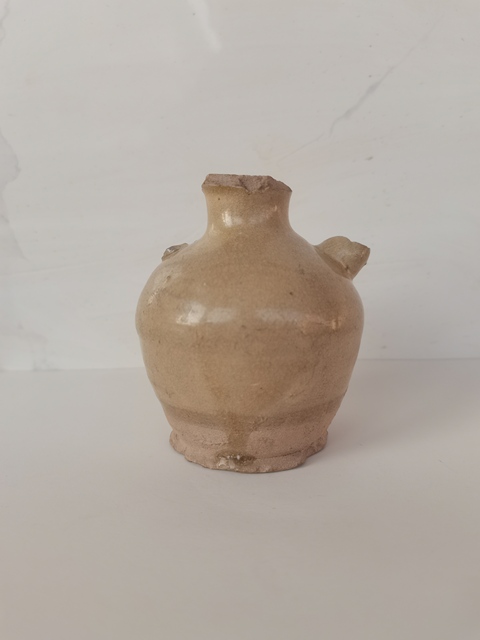 古玩陶瓷長沙窯青釉水注拍賣，當前價格0元