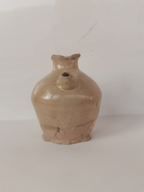 古玩陶瓷長沙窯青釉水注拍賣，當前價格0元