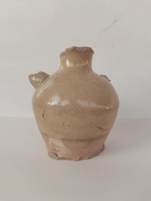 古玩陶瓷長沙窯青釉水注拍賣，當前價格0元