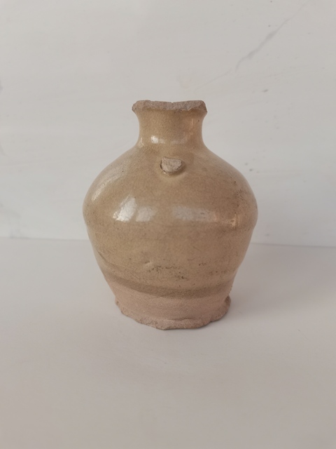古玩陶瓷長沙窯青釉水注拍賣，當前價格0元