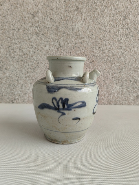 古玩陶瓷青花福字壺拍賣,當前價格580元