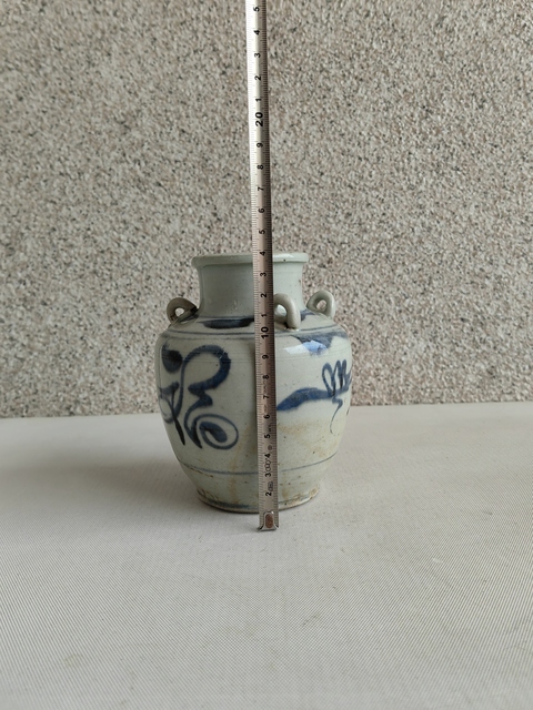 古玩陶瓷青花福字壺拍賣,當前價格580元