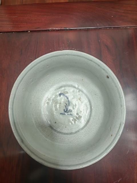 古玩陶瓷洪武青花碗拍賣,當(dāng)前價(jià)格14500元