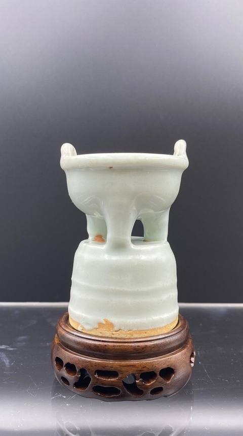 古玩陶瓷宋末元初影青三供爐拍賣,當前價格8500元