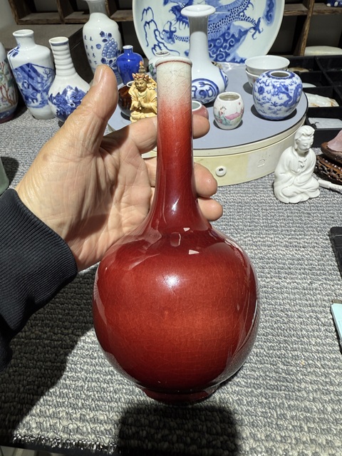 古玩陶瓷瓶拍賣,當前價格16000元