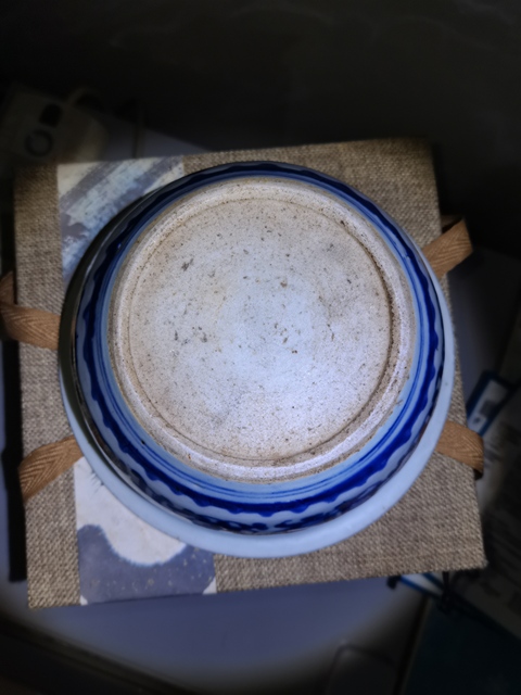 古玩陶瓷清中晚期青花香爐拍賣,當(dāng)前價(jià)格650元