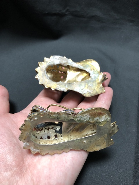 古玩陶瓷創匯銅胎掐絲琺瑯龍頭一對兒拍賣,當前價格0元