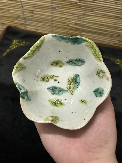 古玩陶瓷晚清淺降彩花鳥碗拍賣,當(dāng)前價格950元