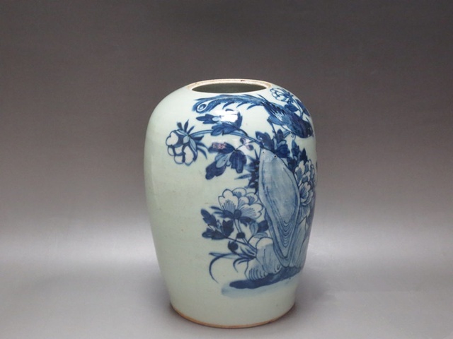 古玩陶瓷花鳥紋冬瓜罐拍賣，當前價格1855元