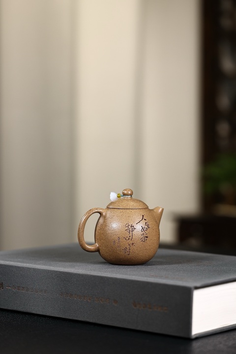 古玩雜項《龍蛋》紫砂壺真品鑒賞圖