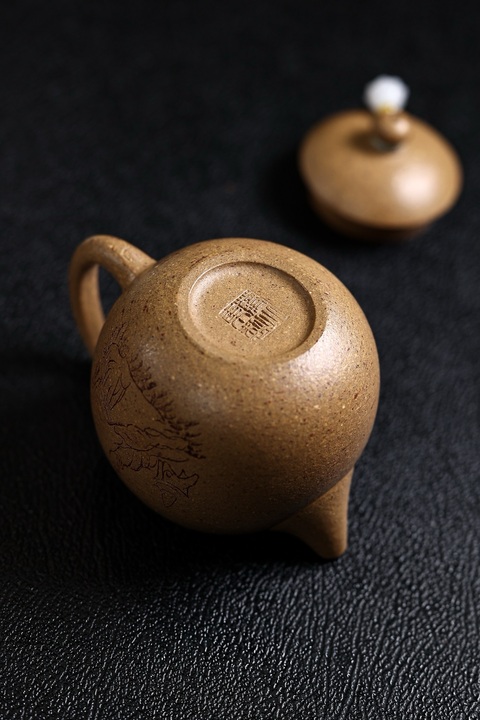 古玩雜項《龍蛋》紫砂壺真品鑒賞圖