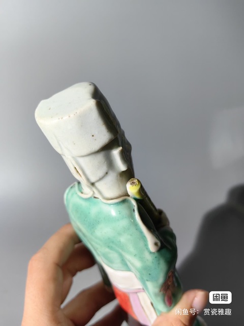 古玩陶瓷粉彩人物造像拍賣，當前價格3500元