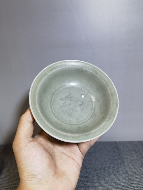 古玩陶瓷【精品】南宋龍泉青瓷雙魚洗拍賣，當前價格1980元