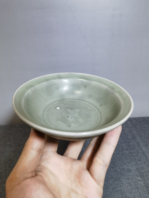 古玩陶瓷【精品】南宋龍泉青瓷雙魚洗拍賣，當前價格1980元