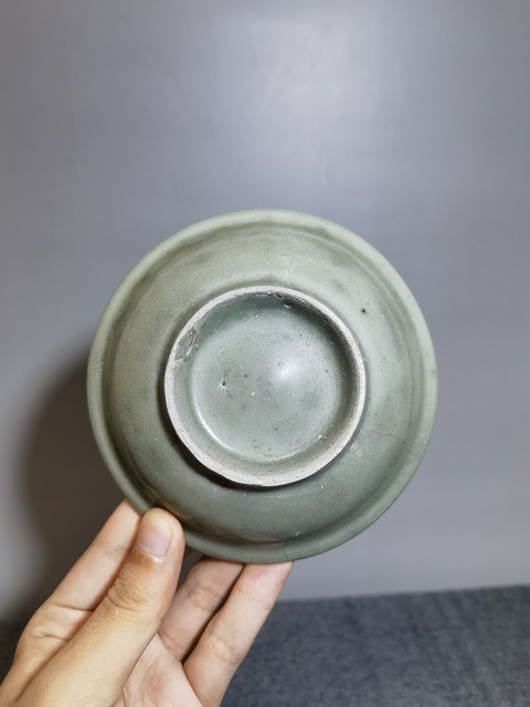 古玩陶瓷【精品】南宋龍泉青瓷雙魚洗拍賣，當前價格1980元