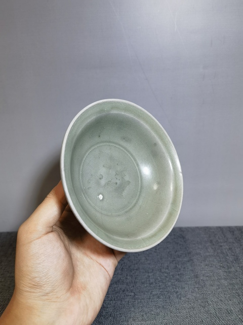 古玩陶瓷【精品】南宋龍泉青瓷雙魚洗拍賣，當前價格1980元