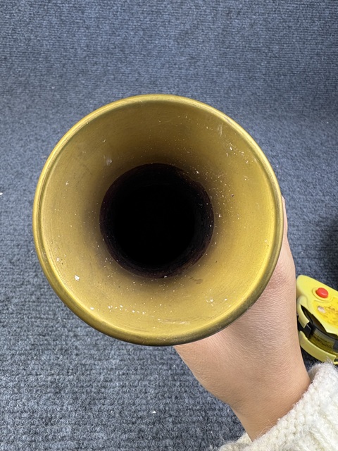 古玩雜項銅胎掐絲琺瑯花卉紋觀音瓶拍賣,當前價格1388元