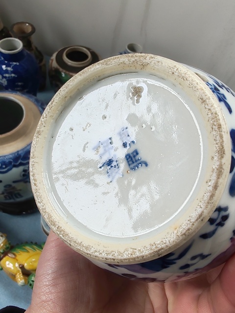 古玩陶瓷晚清時(shí)期青花花鳥紋葫蘆瓶拍賣,當(dāng)前價(jià)格2280元