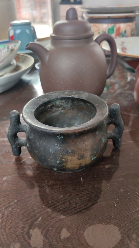 古玩銅器爐子拍賣,當前價格9988元
