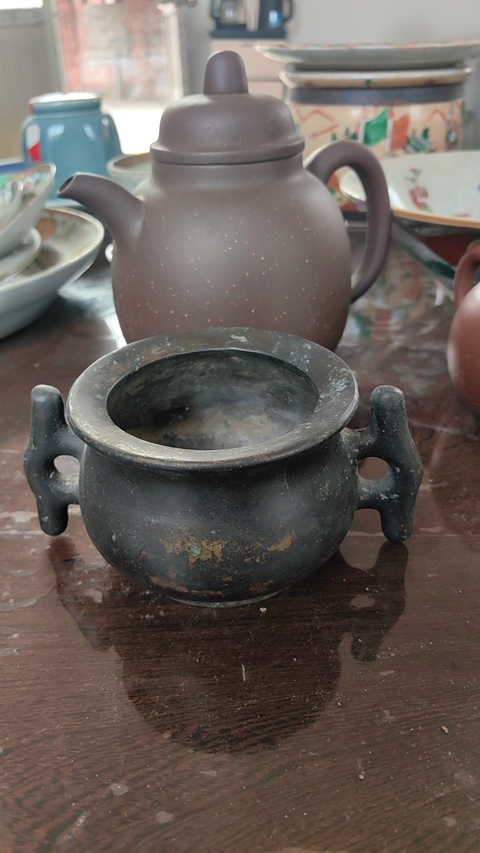 古玩銅器爐子拍賣,當前價格9988元