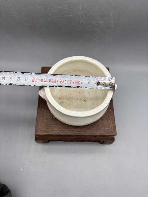 古玩陶瓷德化窯雙獅兒香爐拍賣,當前價格4888元