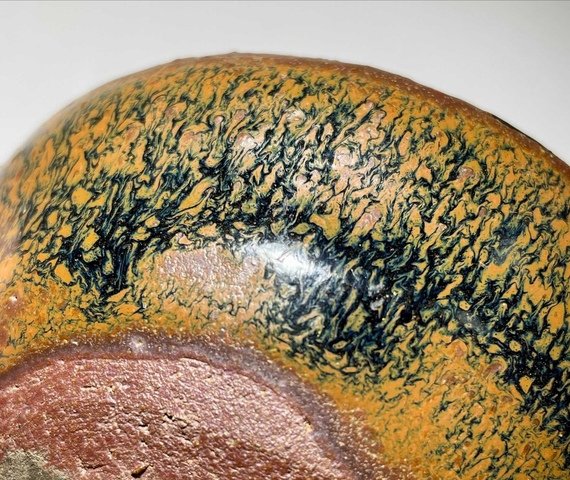 古玩陶瓷建窯金油滴茶盞拍賣，當(dāng)前價(jià)格1元