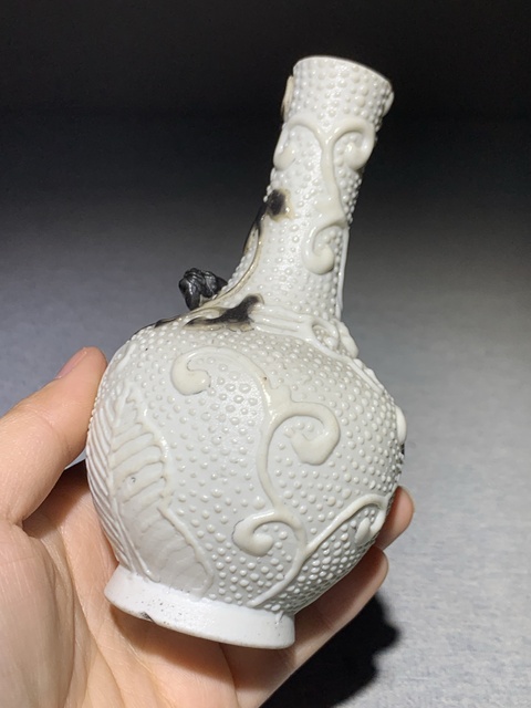 古玩陶瓷珍珠釉地鐵銹釉螭龍?zhí)鞖馀杜馁u(mài),當(dāng)前價(jià)格2888元
