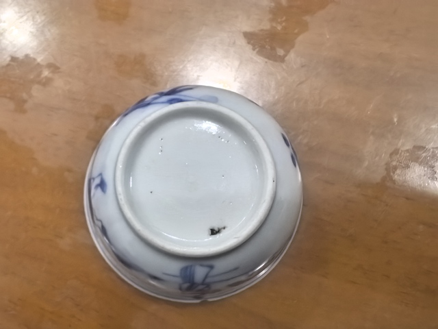 古玩陶瓷人物紋青花杯拍賣,當前價格850元