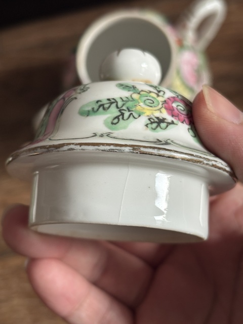 古玩陶瓷廣彩人物故事紋雙耳壺拍賣，當前價格658元