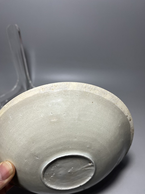 古玩陶瓷宋代影青六筋雙魚紋淺碗拍賣,當前價格1388元