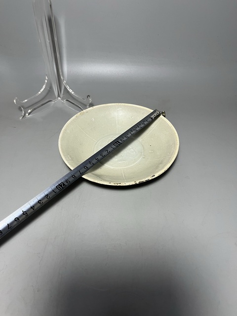 古玩陶瓷宋代影青六筋雙魚紋淺碗拍賣,當前價格1388元