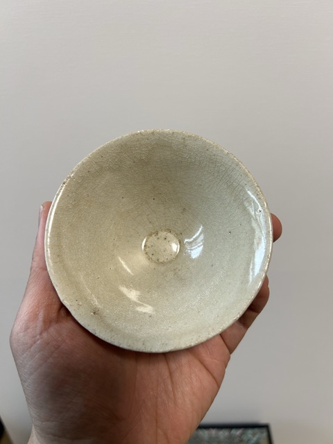 古玩陶瓷宋·青白釉斗笠盞拍賣,當(dāng)前價(jià)格3000元